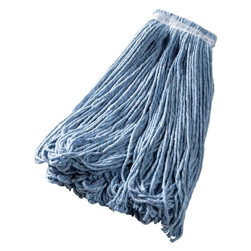 Rubbermaid Commercial Universal Headband Blend Mop, Blue, FG23800BL00