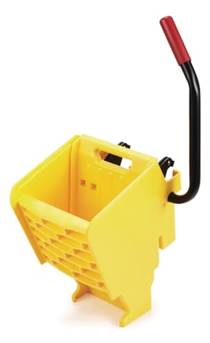 Rubbermaid Commercial Products Espremedor de substituição lateral para baldes de esfregão WaveBrake 2.0, amarelo, limpeza resistente para uso profissional/zelador