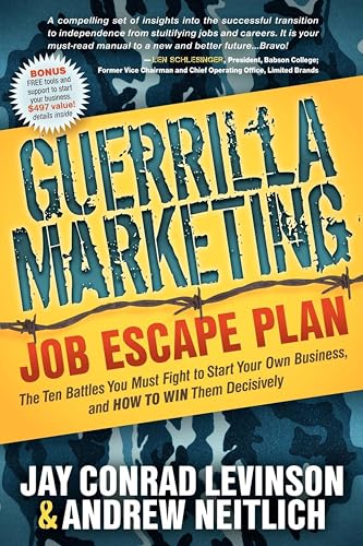 Guerrilla Marketing Job Escape Plan book cover