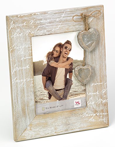 🔥 STARKER PREIS (-35%) walther design Bilderrahmen braun 13 x 18 cm Le Coeur Portraitrahmen QH318P