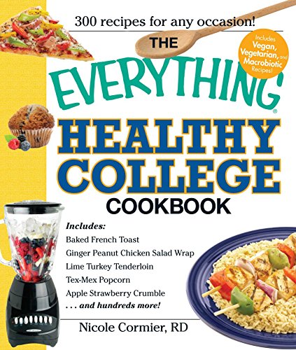 The Everything Healthy College Cookbook (By: Nicole Cormier) cover