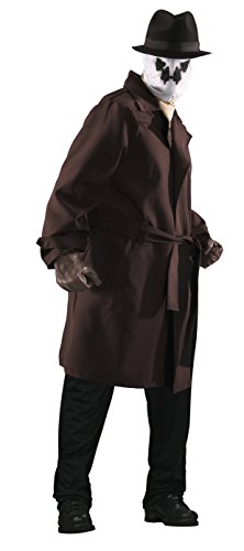 Rubie's Costume Co Men's Plus-Size The Watchmen Rorschach Plus Size Costume, Multi, 1X