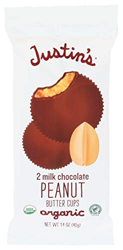 Justins Nut Butter Organic Milk Chocolate Peanut Butter Cups 14 Oz