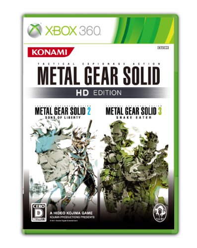 XBox360の名作・アクションゲーム人気投票＆ランキング【ACT】　152位　メタルギア ソリッド HD エディションの画像
