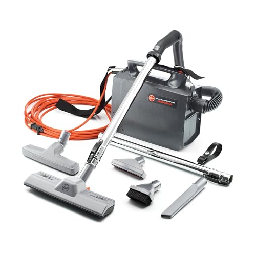 Hoover Commercial PortaPower Bagged Canister Vacuum Best Canister Vacuum Although this commercial