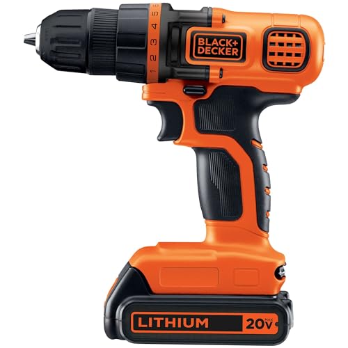 BLACK+DECKER LDX120C 20V MAX 3/8" Cordless Drill/Driver