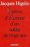 Lettres D'amour D'un Soldat De Vingt Ans (litt%C3%A9rature)