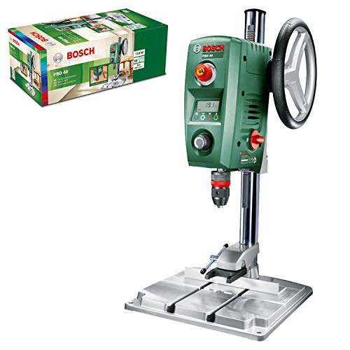 (-49%) Bosch Tischbohrmaschine PBD 40 (710 W, Max. Bohr-Ø in Stahl/Holz: 13 mm/40 mm, Bohrhub 90mm, im Karton)
