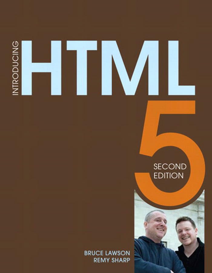 Introducing HTML5 book cover
