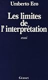 Les Limites De L'interpr%C3%A9tation (litt%C3%A9rature)