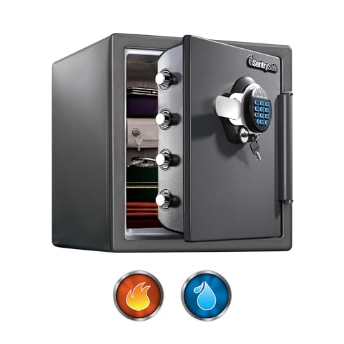 SentrySafe SFW123GDC Waterproof Fireproof Safe Digital Keypad 1.23 Cu Ft