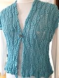 Vineyard Vest Hand Knitting Pattern English Edition
