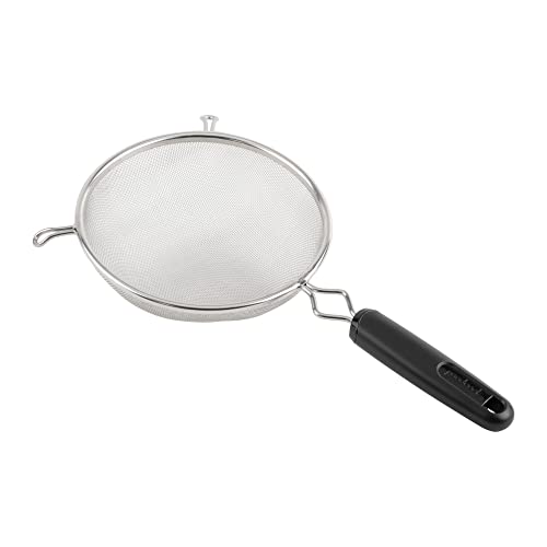 GoodCook Everyday 6" Mesh Strainer with Stainless Steel Mesh and Frame, Fine Mesh Sifter, Kitchen Strainer for Rice, Metal Sieve, Colander