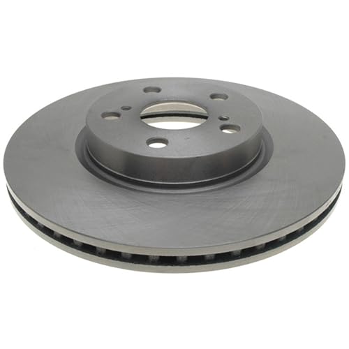 ACDelco Silver Front Brake Rotor 18A2601A | GM 19255510 Brake Rotors for Select Pontiac Vibe, Scion xD, Toyota Corolla, Matrix, and more