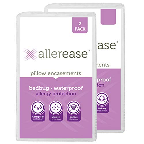 allerease zippered pillow protector