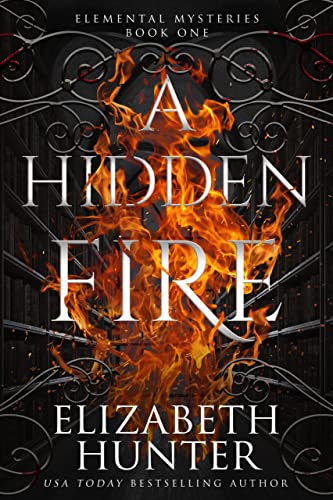Portada de A Hidden Fire: A Vampire Romance Novel