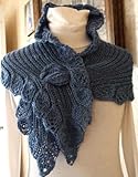Ruffle Scarf Hand Knitting Pattern English Edition