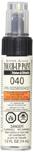 Toyota Touch up Paint 040 Super White Genuine Scion/Lexus