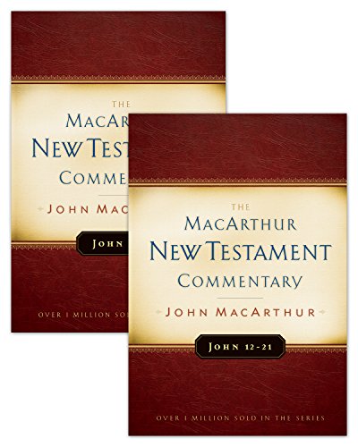 John Volumes 1 & 2 MacArthur New Testament Commentary Set cover
