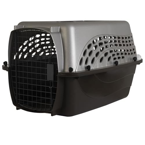 Petmate Two Door Top Load Pet Kennel 24 Inch Pearl Tan