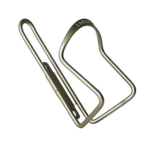Tortec Aluminium Bottle Cage Titanium Lightweight Bike Water Bottle Holder Durable Alloy Cycling Cage Universal Fit Road Bike MTB Hybrid Bicycle Drink Holder Secure Grip Lightweight Cycling Accessory