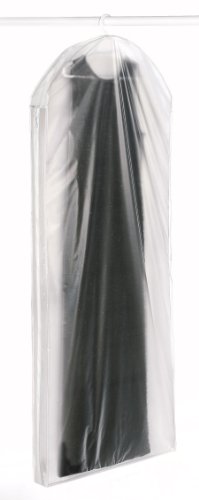 Whitmor 5003-20 Zippered Gown Bag,Clear