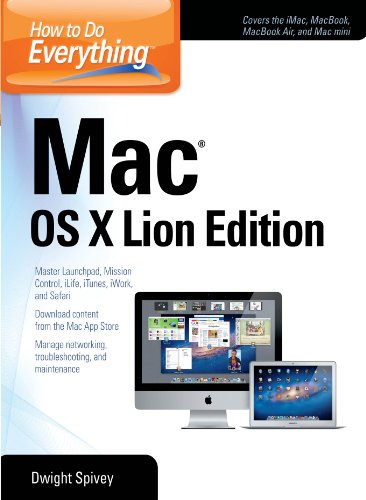 How to Do Everything Mac OS X Lion Edition (By: Dwight Spivey) cover