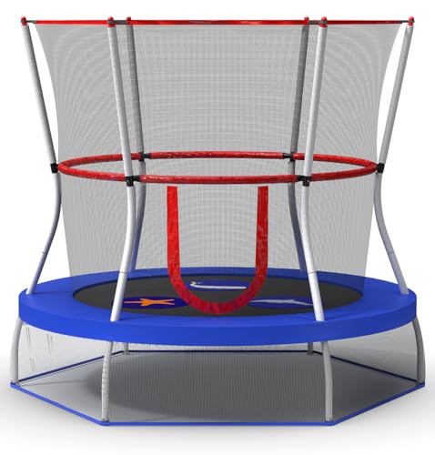 Skywalker Trampoline Mini Trampoline with Enclosure Net Small & Stable
