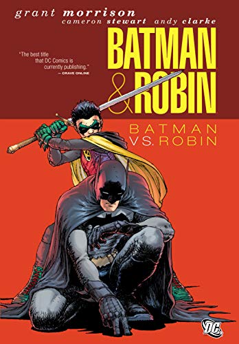 Batman vs. Robin (By: Grant Morrison) cover
