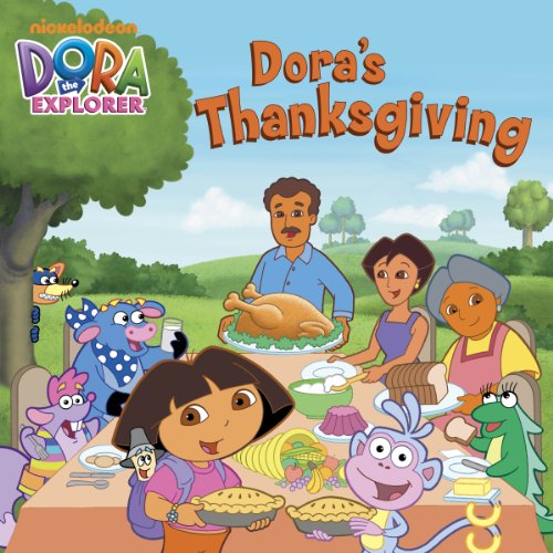 Dora's Thanksgiving book cover