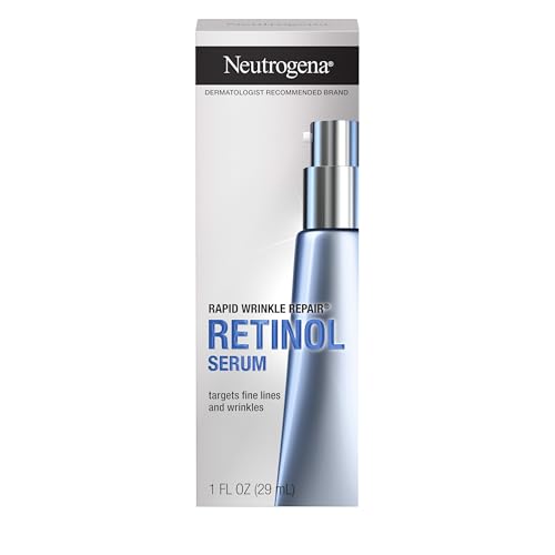 Neutrogena Rapid Wrinkle Repair Retinol Face Serum, Daily Anti-Aging Serum for Face with Retinol & Hyaluronic Acid to...