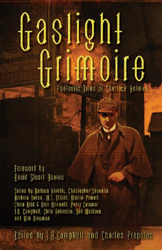 Gaslight Grimoire: Fantastic Tales of Sherlock Holmes book cover