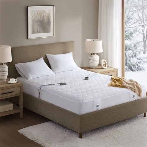 Beautyrest Cotton Blend Heated Mattress Pad