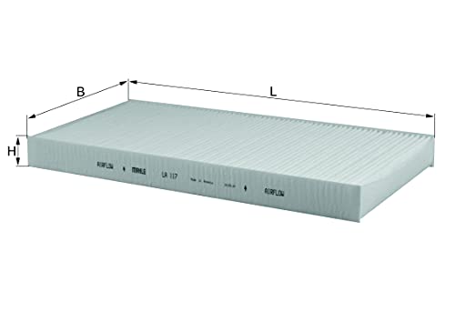 MAHLE LA 117 Interior Cabin Air Filter - Pollen Filter - Car