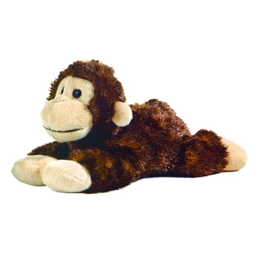 Aurora® Adorable Mini Flopsie™ Cheki Chimp™ Stuffed Animal - Playful Ease - Timeless Companions - Brown 8 Inches