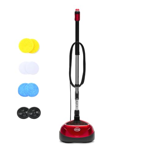 Ewbank EP170 Complete Cleaner, Washer, Scrubber, Scourer, and Polisher, Interchangeable Brushes and Pads Multi-Use Floor