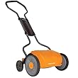 Fiskars 17-Inch StaySharp Push Reel Lawn Mower - 6208