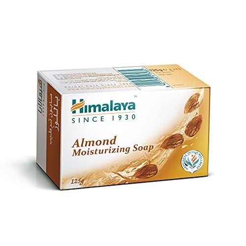 Himalaya Moisturizing Almond and Rose Soap, 125g
