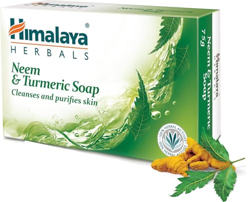Himalaya Herbals Protecting Neem and Turmeric Soap, 125gm