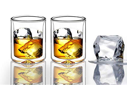 Sun&#x27;s Tea | Set of 2 | Strong Double Wall Insulated| Old-Fashioned Whiskey...
