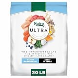 Nutro Ultra Weight Management Dry Dog Food, Chicken, Lamb & Salmon, 30 lb