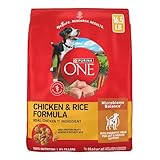 Purina ONE Chicken and Rice Formula Dry Dog Food - 16.5 lb. Bag