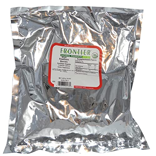 Frontier Co-op Organic Hawthorn Berries, 16 oz