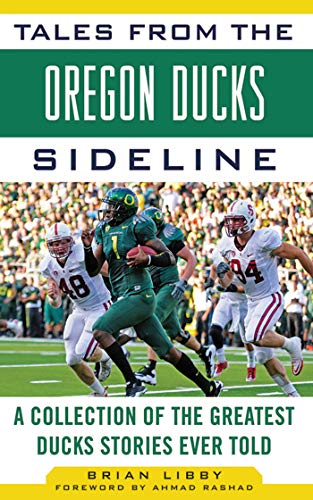 Tales from the Oregon Ducks Sideline book cover