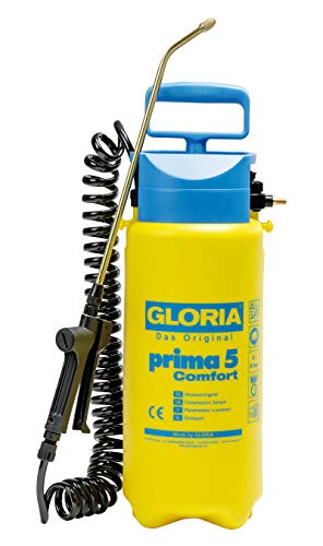 (-31%) GLORIA Drucksprüher prima 5 Comfort | 5 L Gartenspritze mit Spiralschlauch