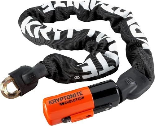 (-56%) Kryptonite Evolution 1090, Kettenschloss mit integriertem Schlosskopf, 10mm gehärteter Manganstahl, Sicherheitslevel 8/10, für Fahrräder, E-Bikes, Roller und Motorräder, 2,77 kg, Länge 90 cm