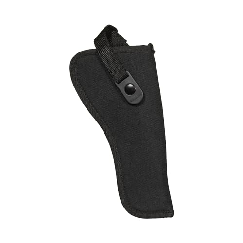 Allen Cortez Nylon Belt Holster with Sight Guard, Right-Hand, Black , 03 - 5-6.5" BBL Double-Action Revolver