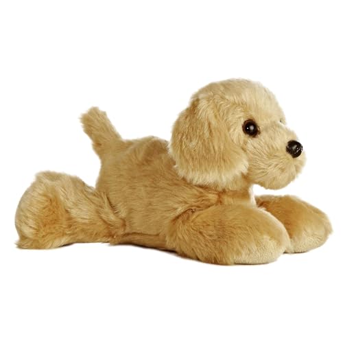 Aurora® Adorable Mini Flopsie™ Golden™ Stuffed Animal - Playful Ease - Timeless Companions - Brown 8 Inches