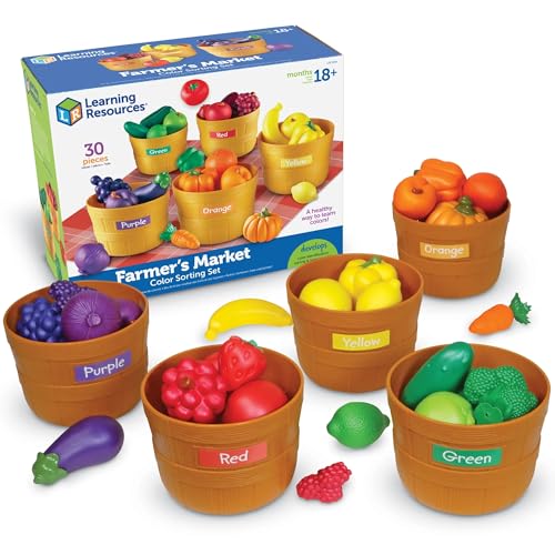 Learning Resources Farmer's Market Color Sorting Set