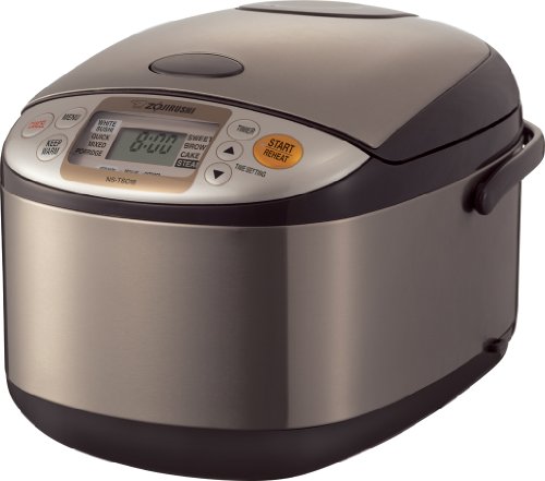 ZojirushiNS-TSC18 Micom Rice Cooker and Warmer – 1.8 LitersZojirushiNeuro Fuzzy 10-Cup Rice Cooker and Warmer (Prem